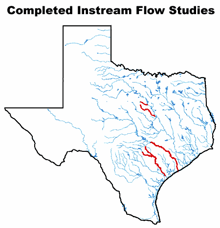 Completed Instream Flow Studies